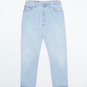 RE/DONE Levis light wash jeans